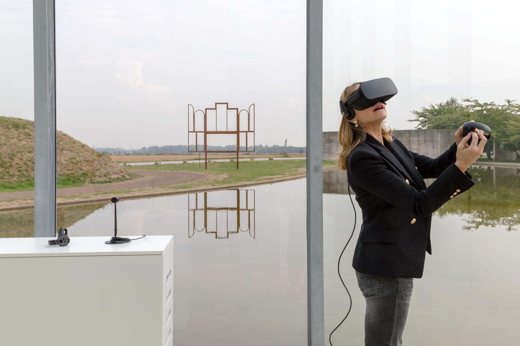 VR-installation by Jon Rafman. Photo: Bettina Diel