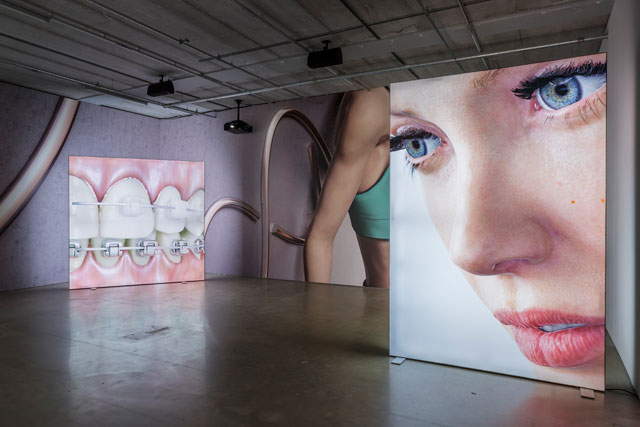 Kate Cooper, installation view, Les Abattoirs, Toulouse