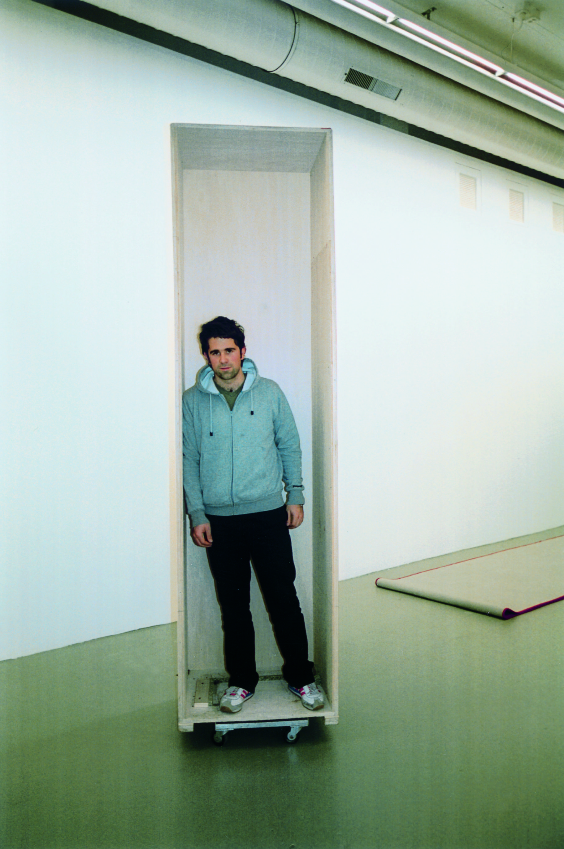 Assistant curator at Migros Museum in Zurich, 1998. Photo: FBM Studio
