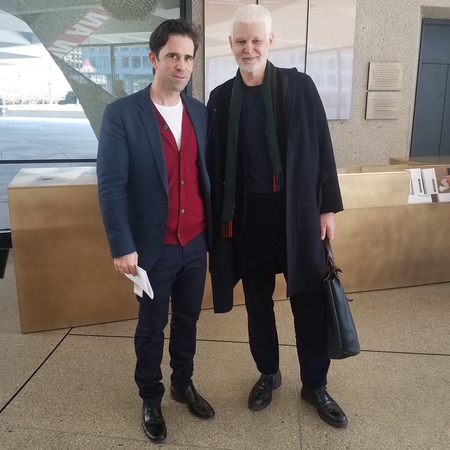 With Rein Wolfs, Director Stedelijk Museum, Amsterdam