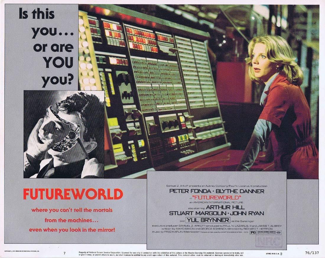 Promotional still, Futureworld, 1976